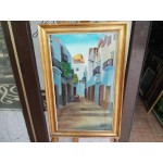 Средна картина масло на платно Испания - 3655 - КА42